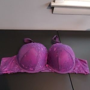 Purple Lace Bra